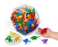 108 Pcs Lakeshore Dinosaurs Counters Toys, Learning Activities Toys for Kids