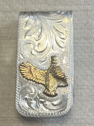 2002 Sterling Silver Las Vegas Golf Club Money Clip