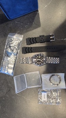 Seiko Men's Black Watch - SKX001 Mid Size 38mm Men's Watch
