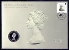 GB - 2007 Royal Mint First Day Medallion Coin Cover Arnold Machin Stamp Design