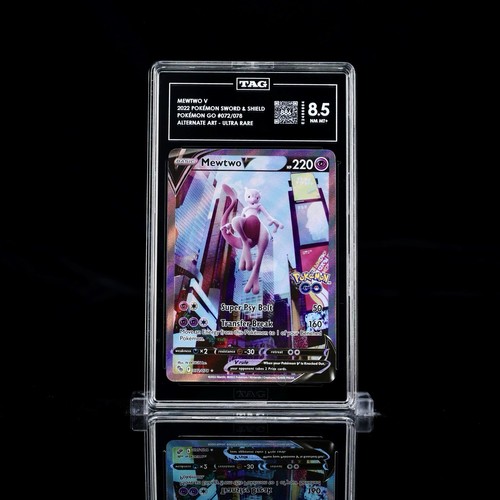 Mewtwo V graded TAG 8.5 for sale on eBay