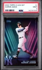 Aaron Judge 2022 Topps X Aoki Baseball Party #2 PSA 9