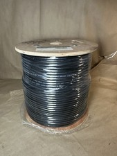 TrueCable Cat 6 Shielded Outdoor Cable 500Ft Black