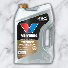 Valvoline 0W-20 Full Synthetic Extended Protection Engine Oil, 5 QT 19.20 per gallon