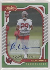 2022 Absolute Rookies Spectrum Green Signatures 2/15 Rachaad White Auto 0g70