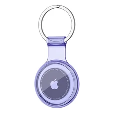 Waterproof Anti-lost Keychain Holder TPU Case for Apple Airtag Air Tag Dog Cat