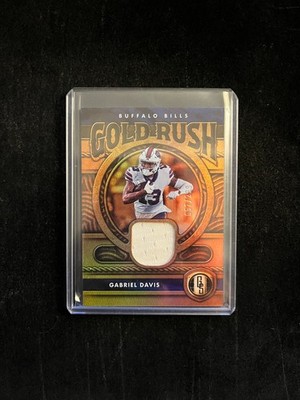 2022 Panini Gold Standard Gold Rush 057/299 Gabriel Davis #GR-GDA Buffalo Bills