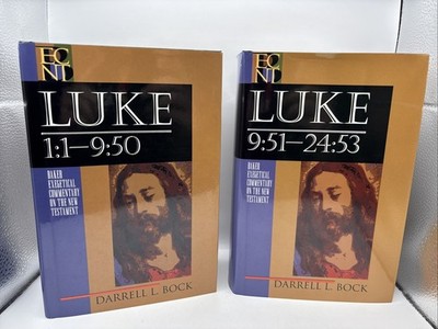 Baker Academic Luke 1:1-9:50 & 9:51-24:53 Darrell Bock Hardcover