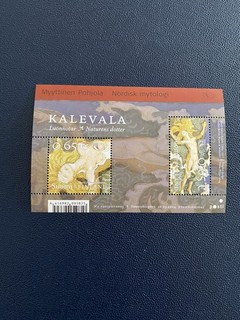 Finnland Postfrisch Block Mythologie