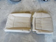 2011 2013 Hyundai Equus left driver side REAR back seat cushion pad tan leather