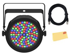 Chauvet DJ SlimPAR 56 ILS RGB Wash Light w/ DMX Cables