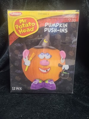 Mr. Potato Head Halloween Pumpkin Push Ins 12 Piece Witch Kit Brand New