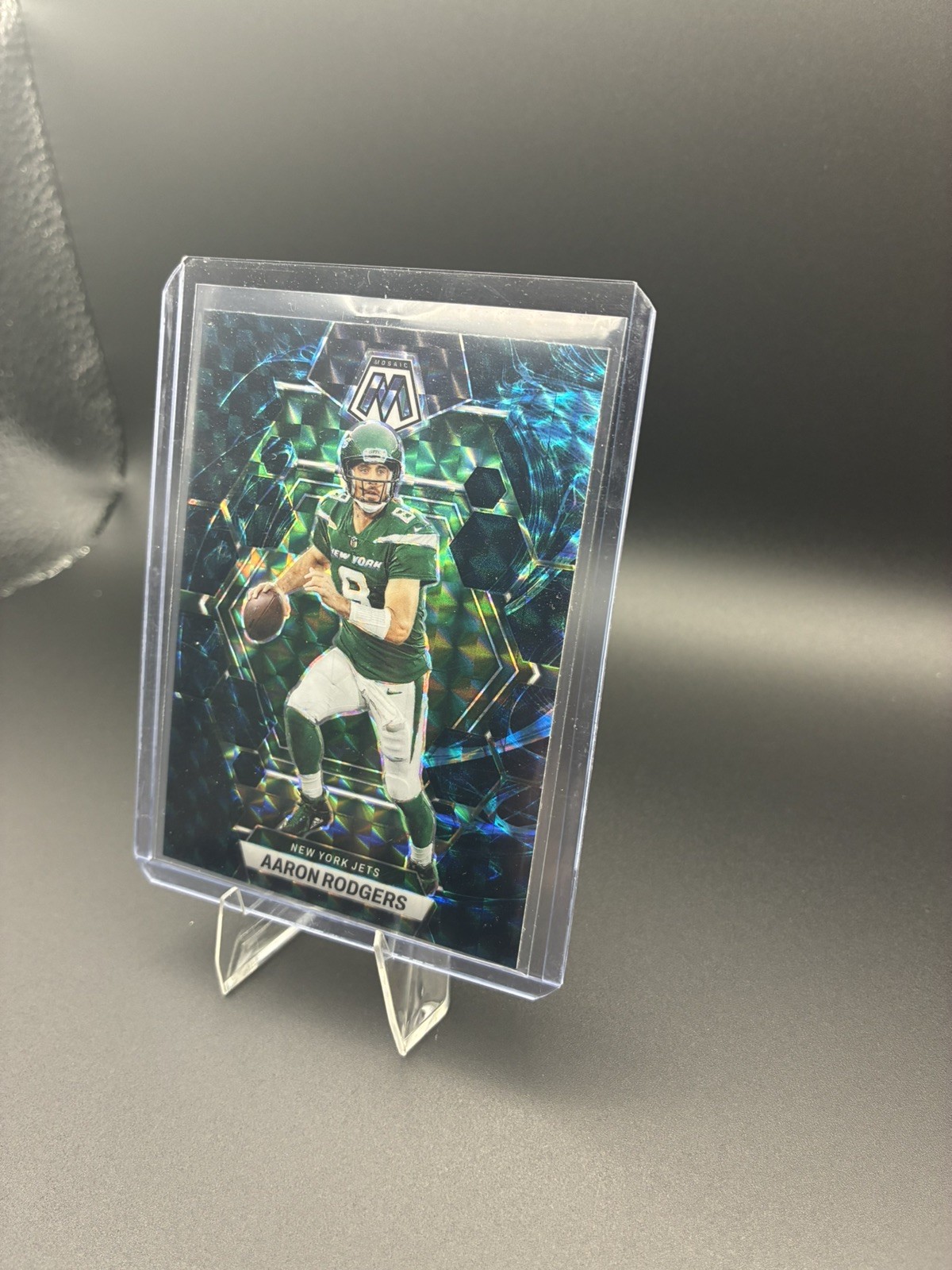 2024 Mosaic Aaron Rodgers #169 Genesis SSP Case Hit New York Jets  