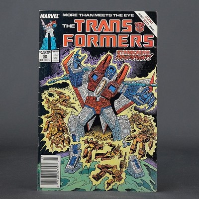 THE TRANSFORMERS #50 Marvel Comics 1989 (W) Budiansky (A/CA) Delbo 250730