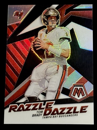 Tom Brady #RD-1 2022 Panini Mosaic Razzle Dazzle card