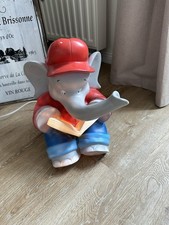 Benjamin Bl&uuml;mchen Lampe 1999 H&ouml;r und Lies Verlag Vintage Sammler  Elefant