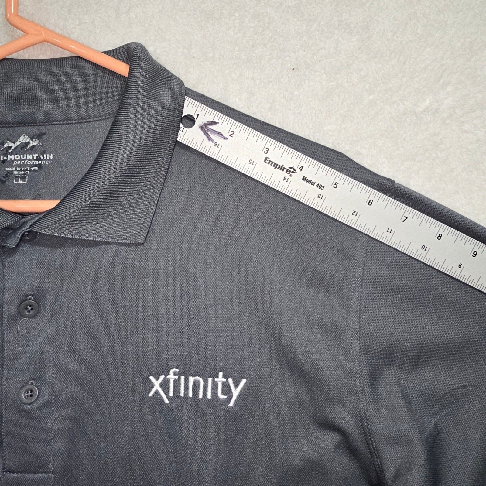 Tri Mountain Performance Xfinity Long Sleeve Polo… - image 11