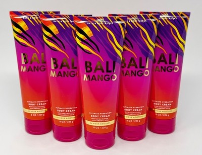 5 BATH & BODY WORKS BALI MANGO ULTIMATE HYDRATION CREAM LOTION 8OZ SHEA BUTTER