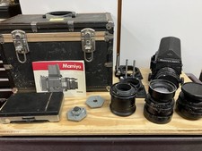 Mamiya rb67 pro s with extra lenses, Instructions And Case
