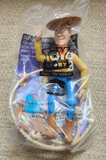 Toy Story Burger King Kids Meal Woody w Lasso Toy 1996 Sealed Original