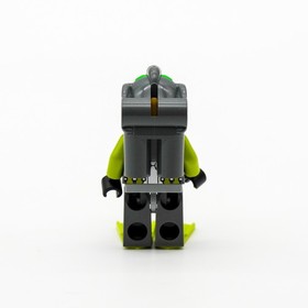 Atlantis Diver 3 Ace Speedman Minifig Air Tanks Green Visor Flippers LEGO atl005