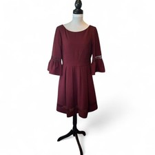 Eliza J burgundy dress from Nordstrom Size 10