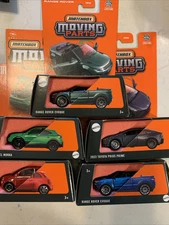 MATCHBOX MOVING PARTS 2025 MIX A SET 5 River, Prius, River, Opel, Fiat New