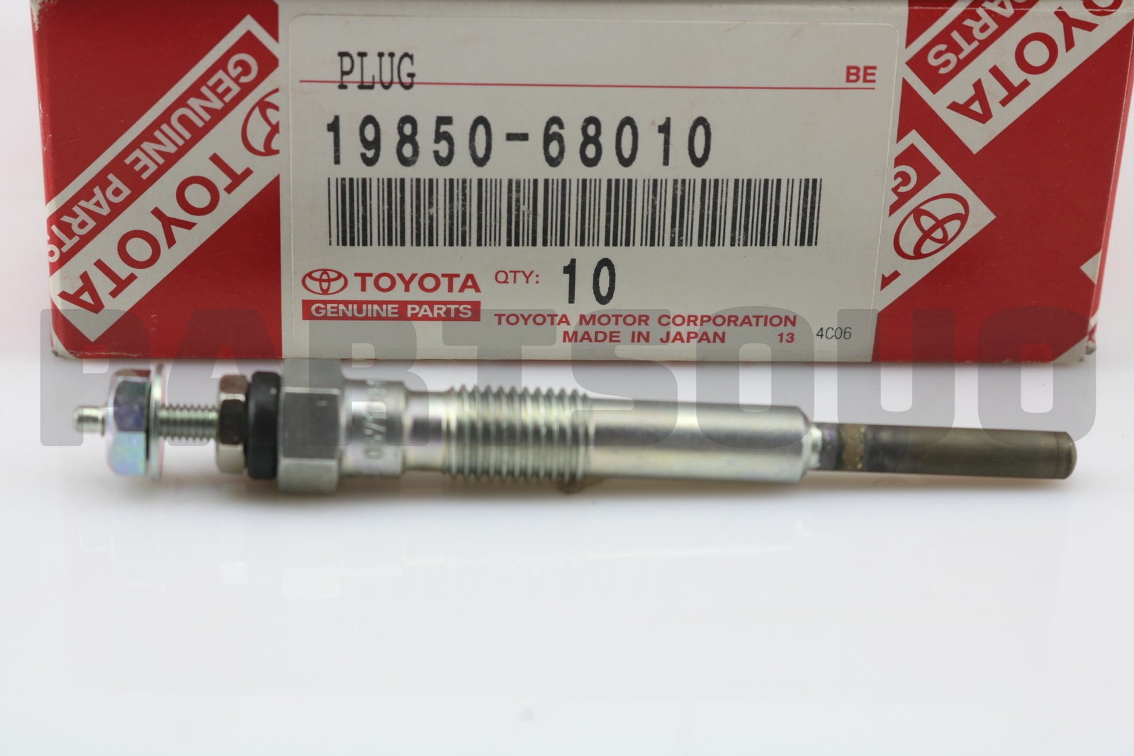 1985068010 Genuine Toyota PLUG ASSY, GLOW 19850-68010