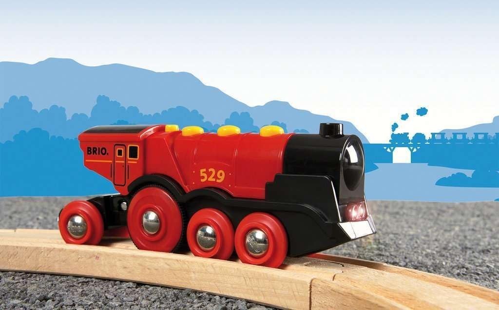 Mighty Red Locomotive Details