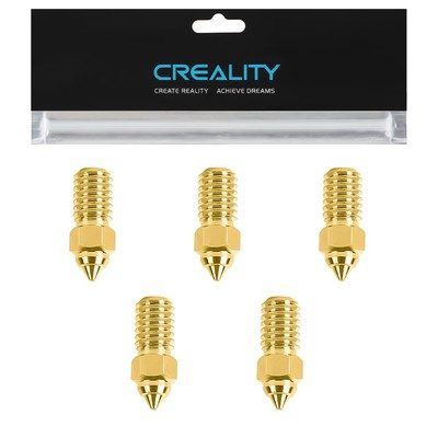 Creality Official Ender 3 V3 SE Nozzle, 5 Pcs 0.4mm High Speed M6 Extruder... 