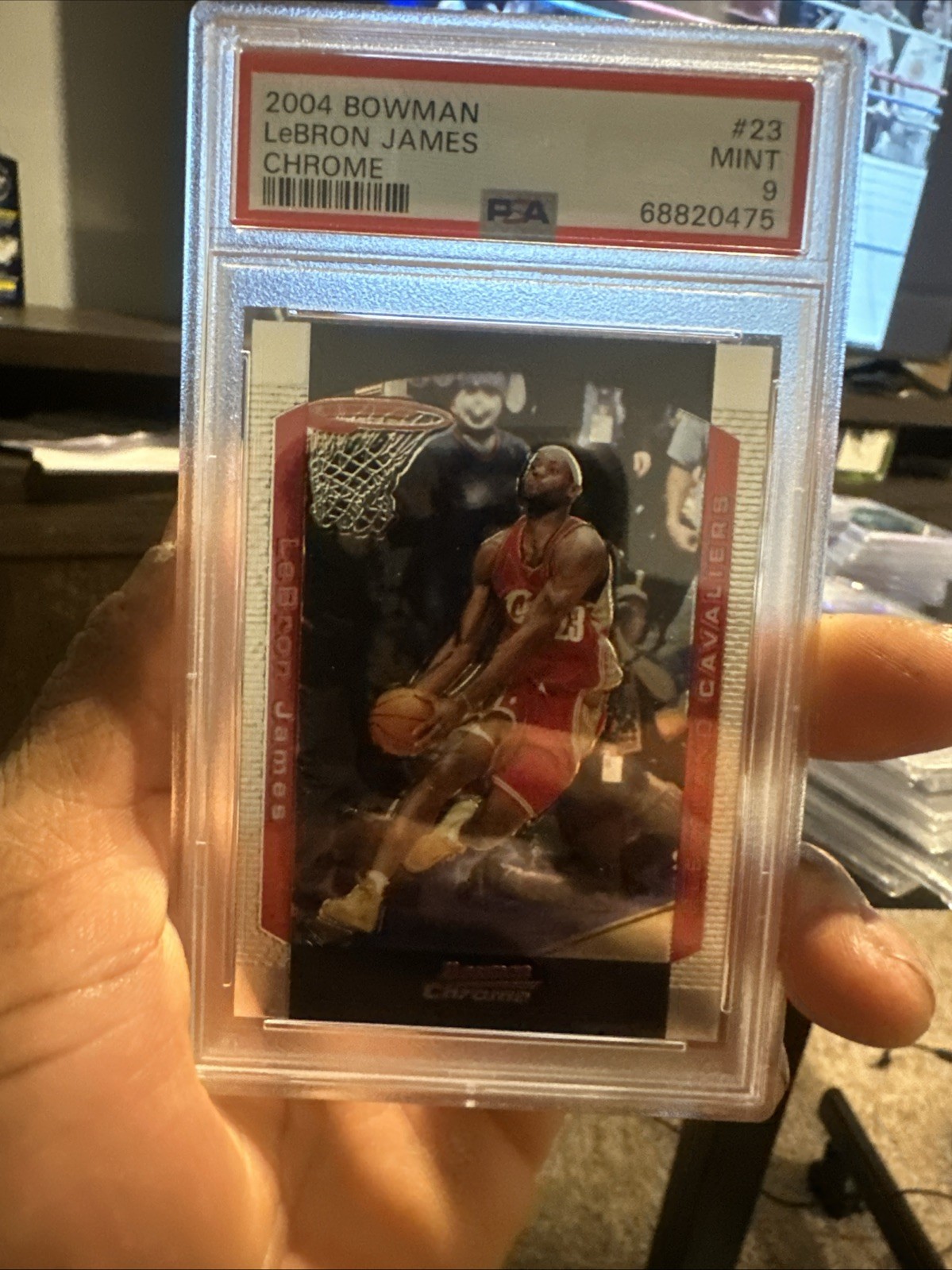 2004-05 Bowman Draft Picks & Prospects - LeBron James #23 Chrome