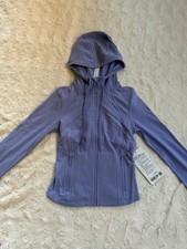 Lululemon Women's Define Cropped Hooded Jacket Size 4 Dusty Lilac DULI Nwt 138