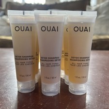 3 OUAI Detox Shampoo 1 fl oz / 30 ml New Sealed Travel Size BRAND NEW