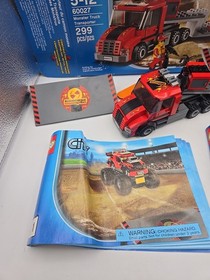 LEGO City: Monster Truck Support 60027 Not Complete - Retired - No Figs Or Truck