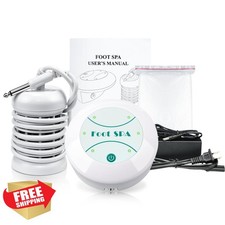 Lecaung Ionic Foot Bath Detox Machine White