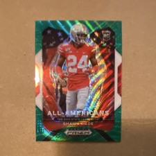 Panini Prizm Draft Picks Shaun Wade Ohio State Green Wave All-Americans #191