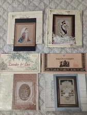 Lavender & Lace (3) Told In A Garden (1) Cross Stitch Patterns Angels & Brides