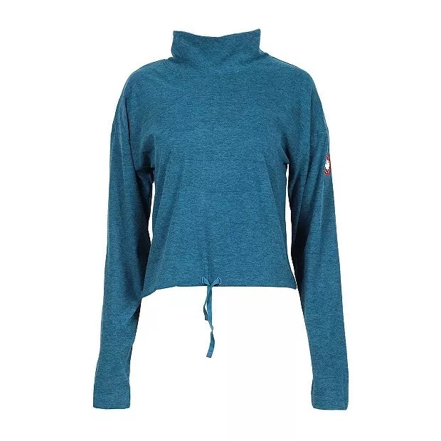 Sweat shirt bleu col faux doux Canada Weather Gear Supreme taille M