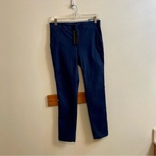 Banana Republic Navy Stretch Chino Pant Sloan Women  s Sz 2 NWT Minimalist Sleek