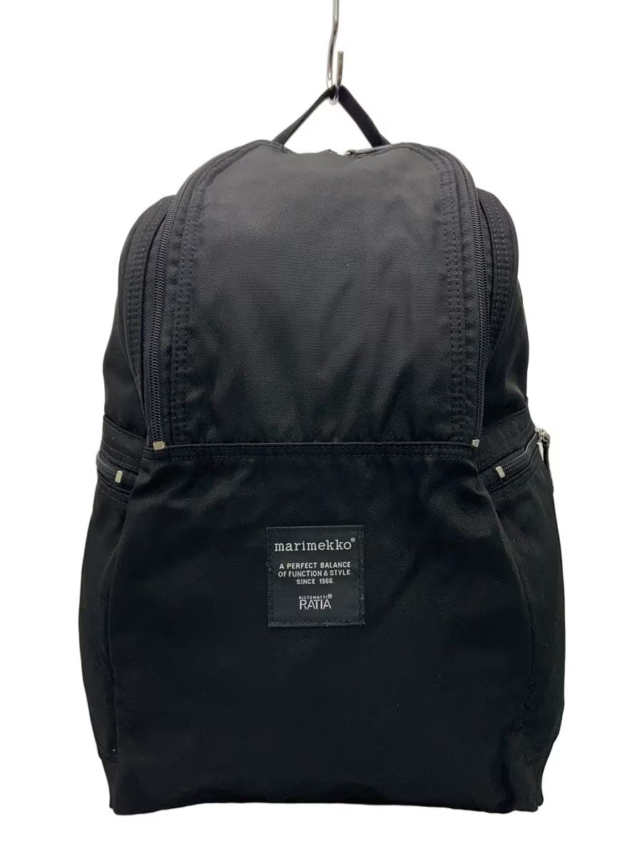 marimekko backpack BLK plain - image 1