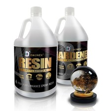 2 Gallon Crystal Clear Epoxy Resin Kit, High Gloss  Bubbles Free R... Fast Ship
