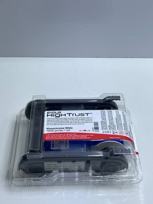 Evolis HighTrust RCT063NAA Monochrome Weiße Farbband 1.600 Ausdrucke/Rolle