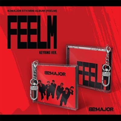 82MAJOR FEELM 5th Mini Album KEY RING Ver./NFC Disc+2 Case+2 Photo Card OFFICIAL
