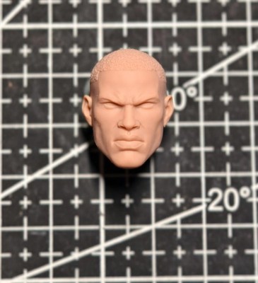 #C Unpainted 1/6 1/18 1/12 Jon Bernthal Head Sculpt For 3.75'' 6'' 12'' Figure