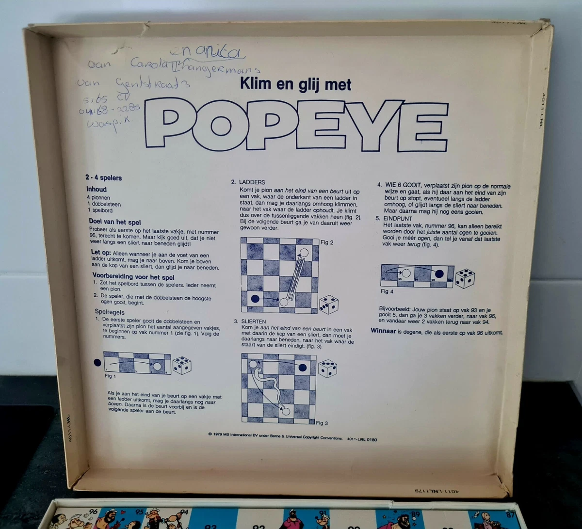 Juego Mesa POPEYE