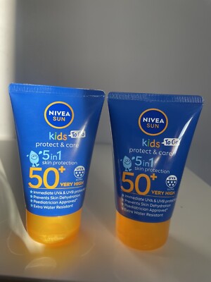 2x Nivea Sun Kids 5 in 1 Hautschutz 50+ sehr hoch 50 ml