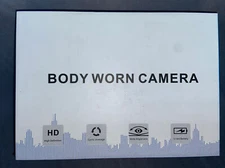 Aasonida 4K Police Body Camera Body Worn Camera Shockproof Portable Body Camera