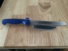 The Magic Knife Adjustable Thickness Slicing Knife 6" Solingen Germany Blue EUC — photo 1
