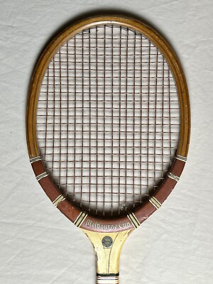 Raquette de tennis antique Spalding Melbourne Cup en excellent - Rare