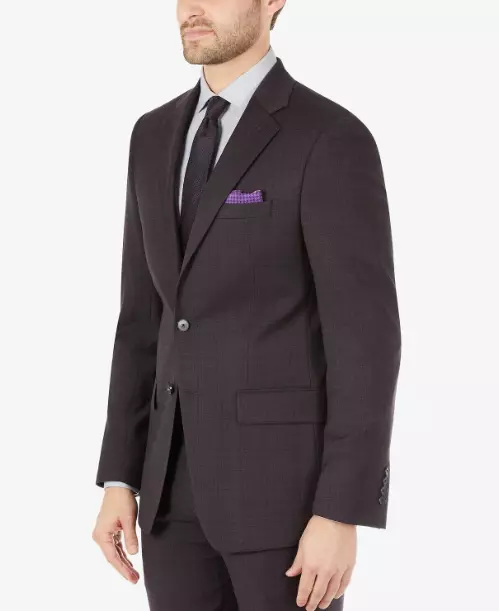Eggplant store tuxedo jacket